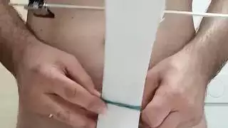 جلسة العلاج السلوكي المعرفي الإباحية المكثفة: صفع شديد وتعذيب خصيوي متطرف